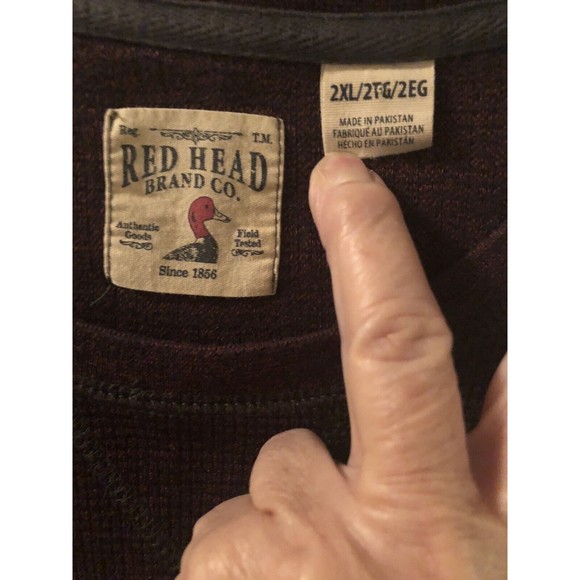 Bass Pro Red Head  Pullover Size 2XL - Picture 2 of 5